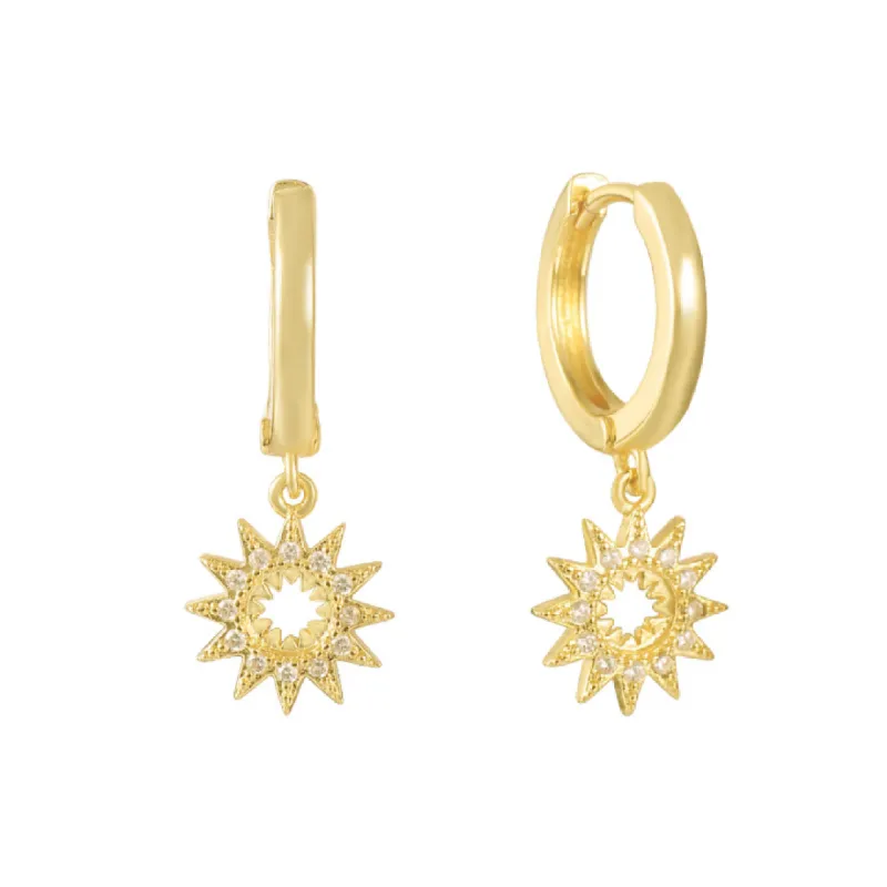 Sunburst Earrings sold by Evry Jewels