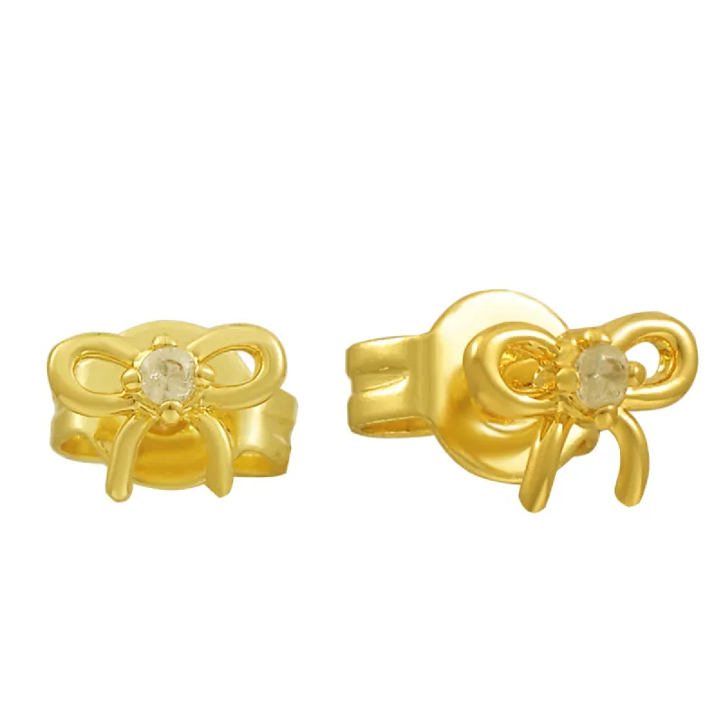 Take a Bow 2.0 Earrings sold by Evry Jewels
