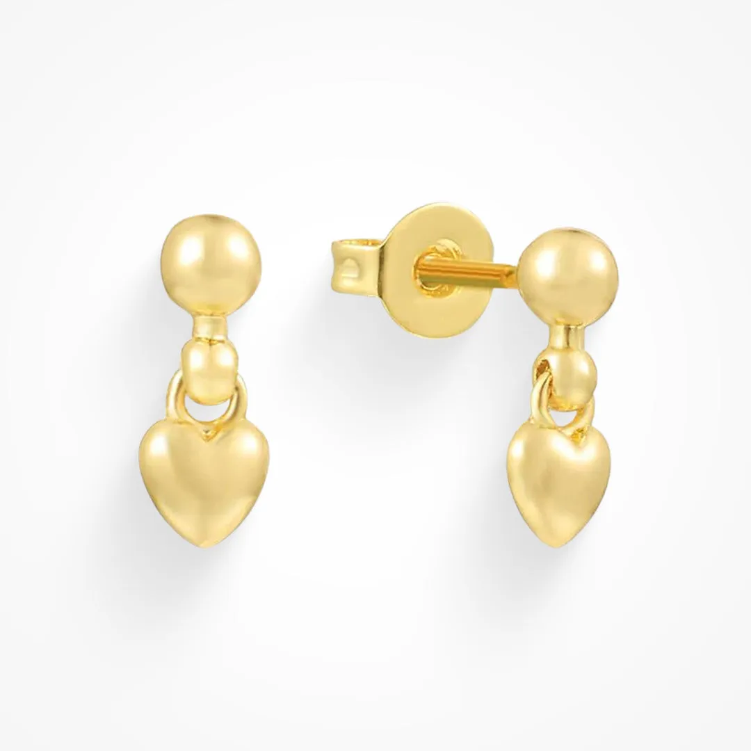 In A Heartbeat Earrings sold by Evry Jewels