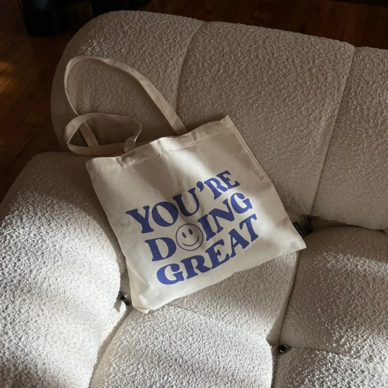 You're Doing Great Tote Bag sold by Evry Jewels