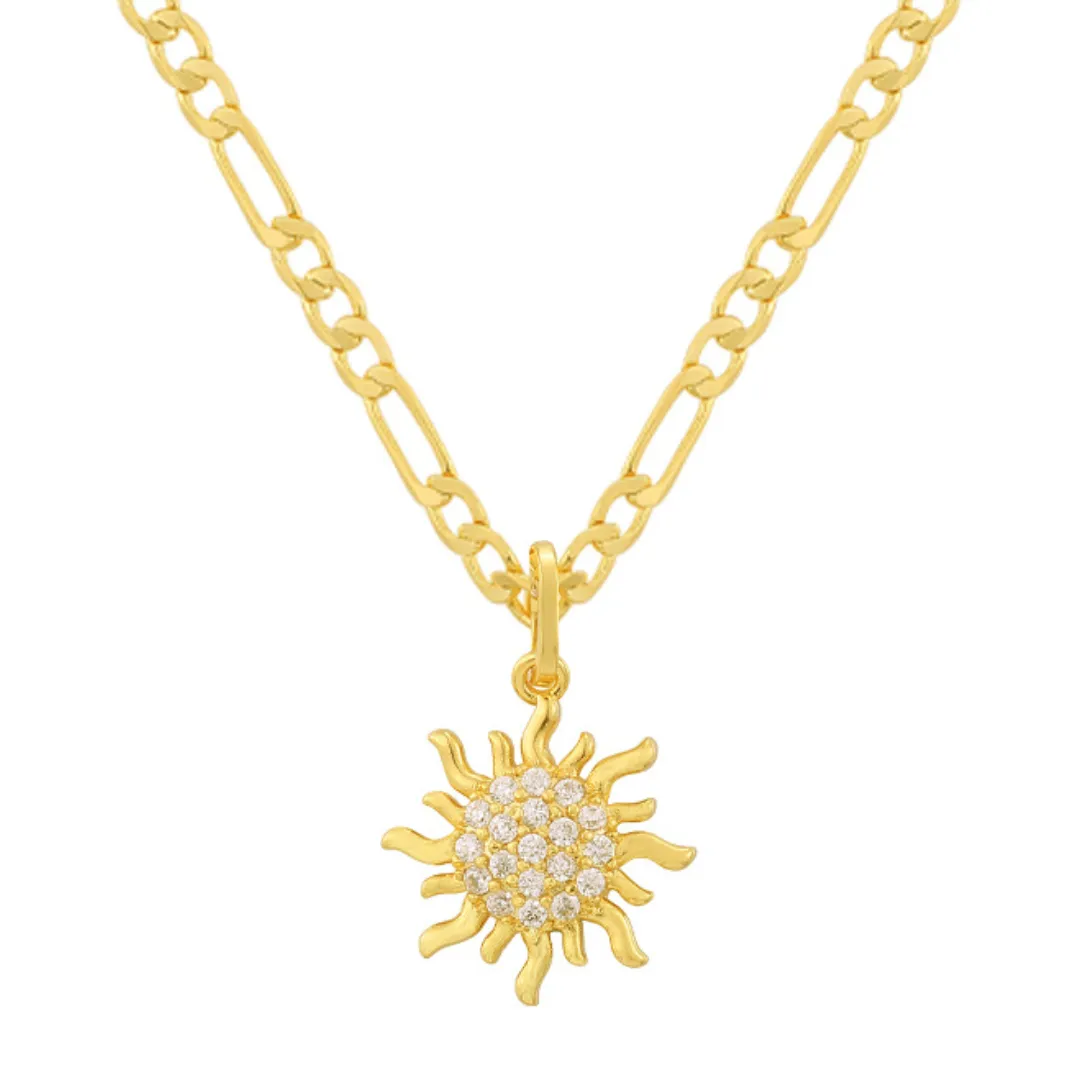 Sunburst Necklace sold by Evry Jewels