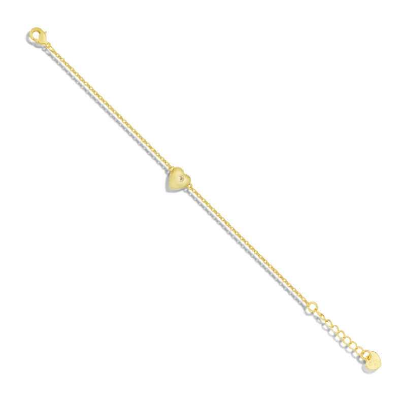 Heart of Gold Bracelet sold by Evry Jewels