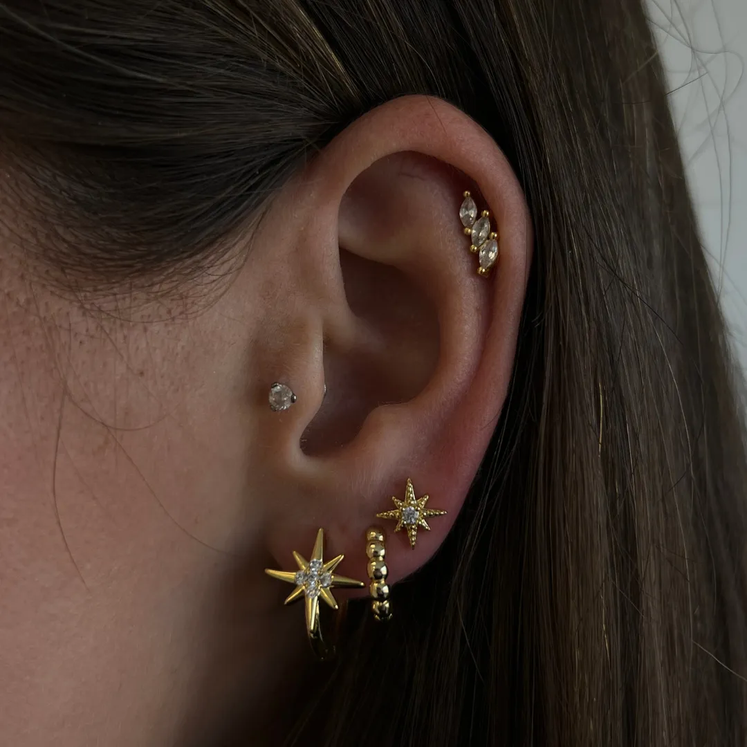 Supernova Earrings sold by Evry Jewels product image thumbnail 2