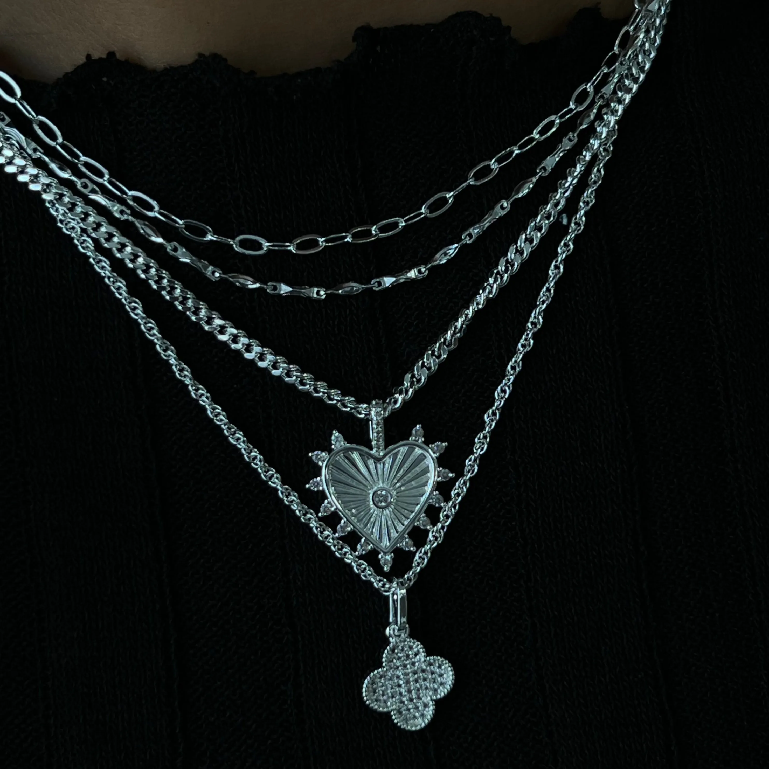 F That Necklace sold by Evry Jewels product image thumbnail 3