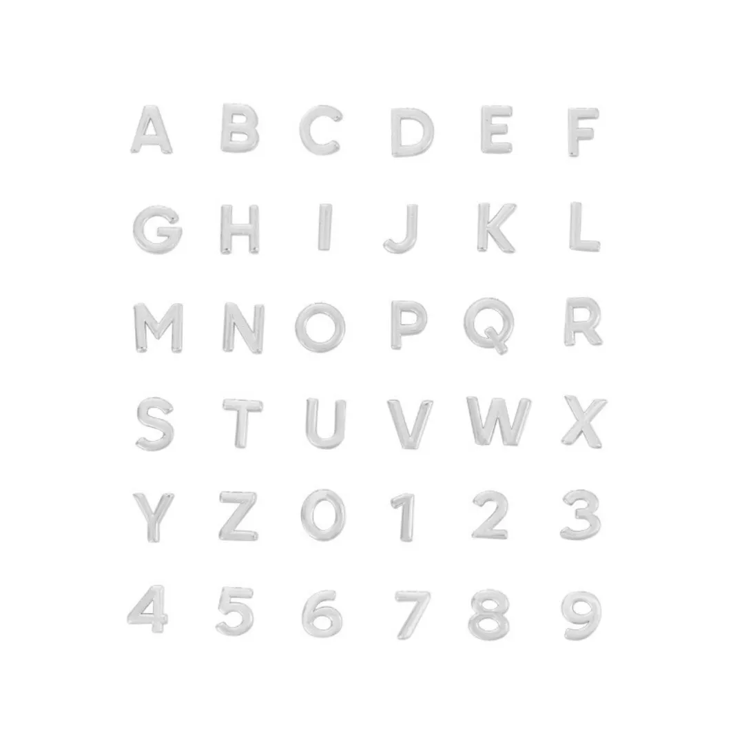 Custom/Personalized Link Letter Necklace sold by Evry Jewels product image thumbnail 5