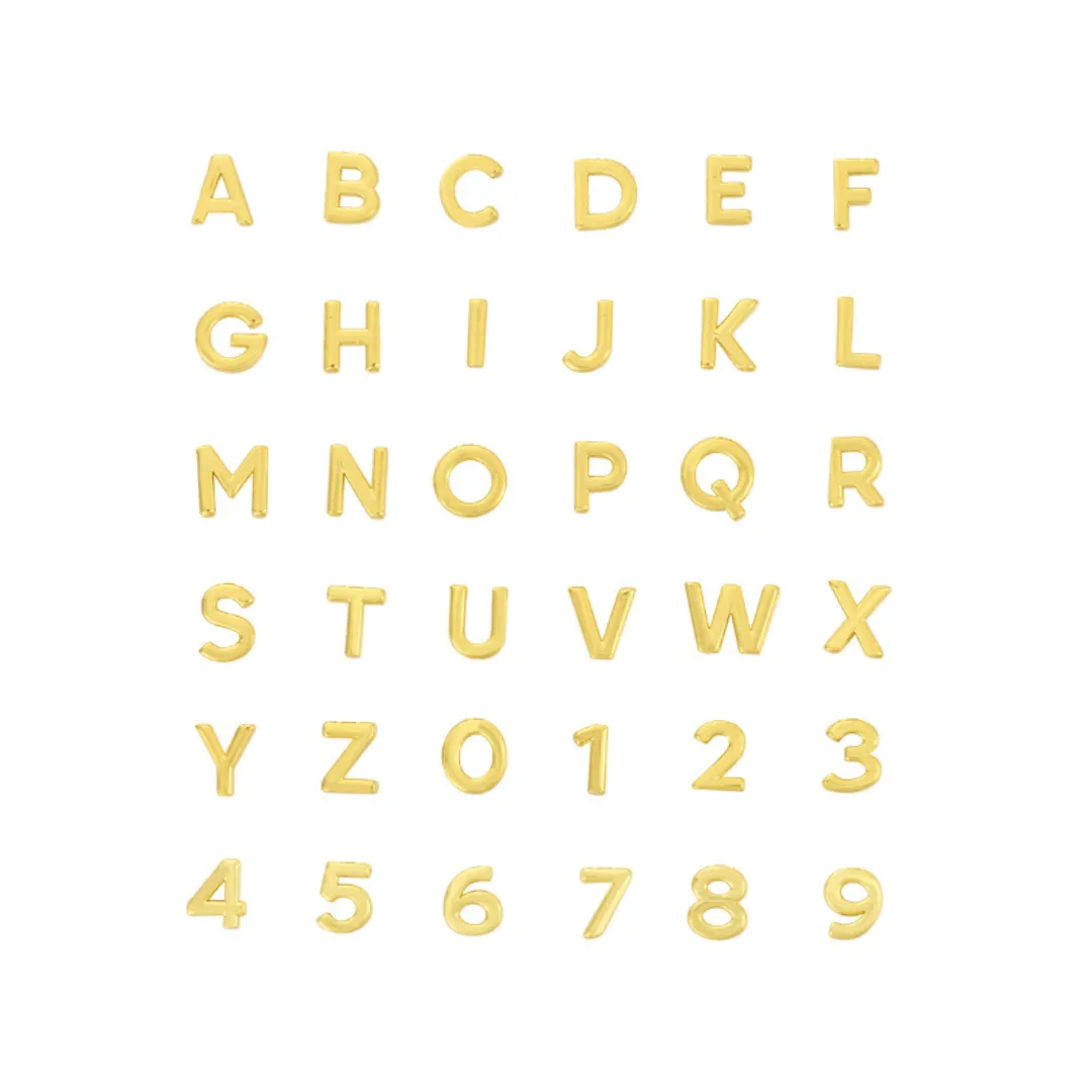 Custom/Personalized Link Letter Necklace sold by Evry Jewels product image thumbnail 4