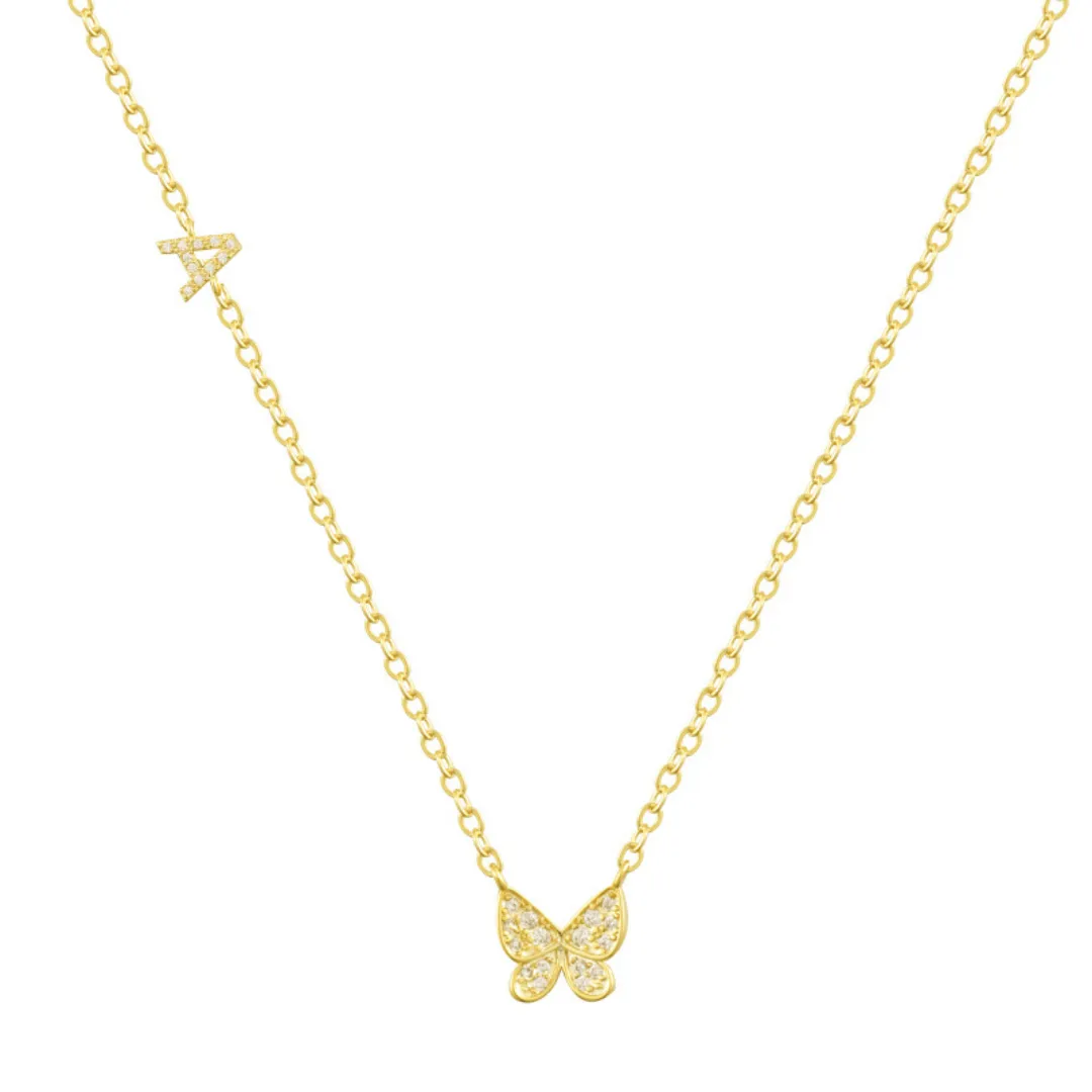 Flutter Away Necklace sold by Evry Jewels product image thumbnail 4