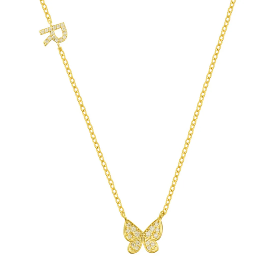 Flutter Away Necklace sold by Evry Jewels