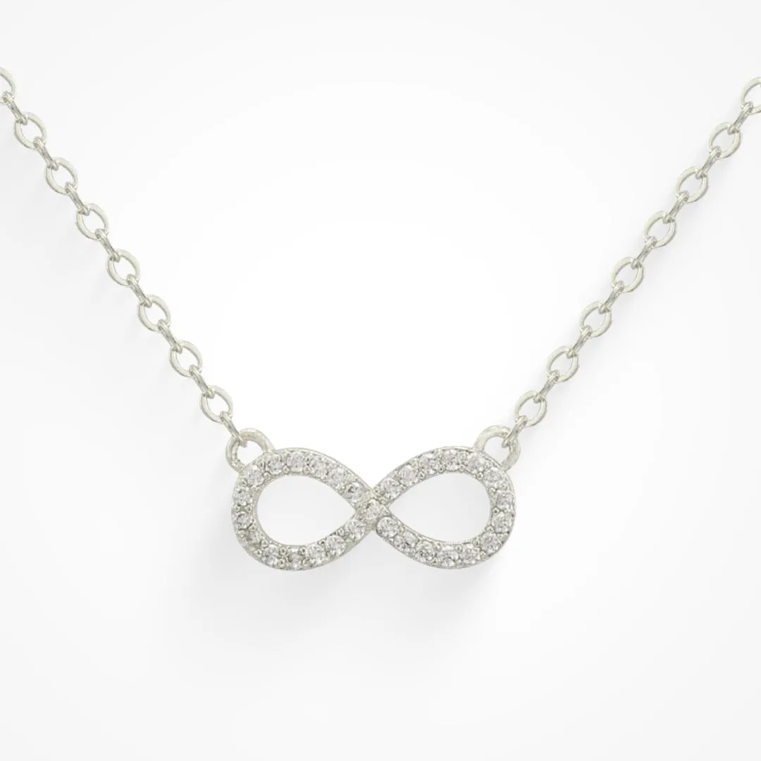 Infinity Necklace sold by Evry Jewels product image thumbnail 4