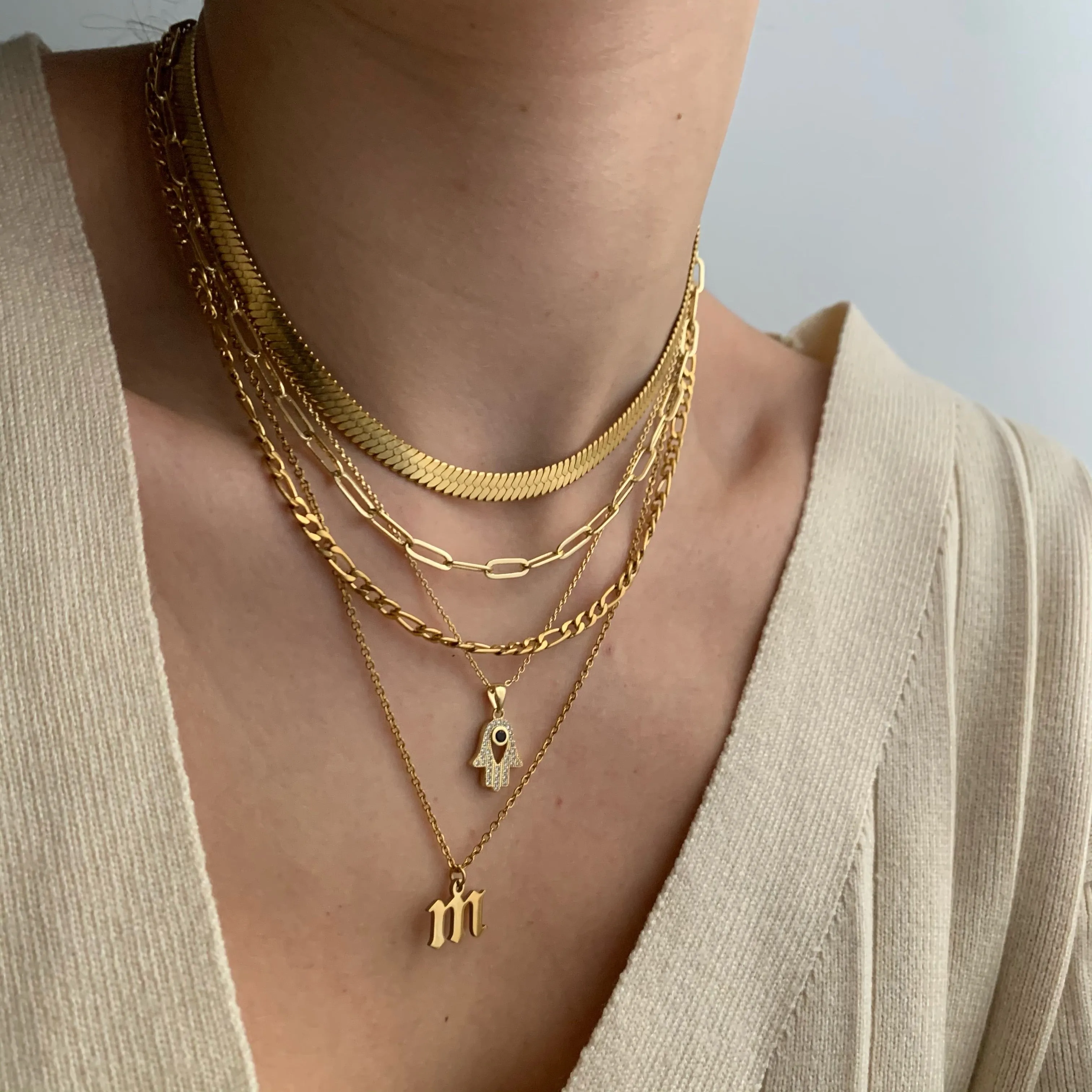 Call Out My Name Necklace sold by Evry Jewels product image thumbnail 3