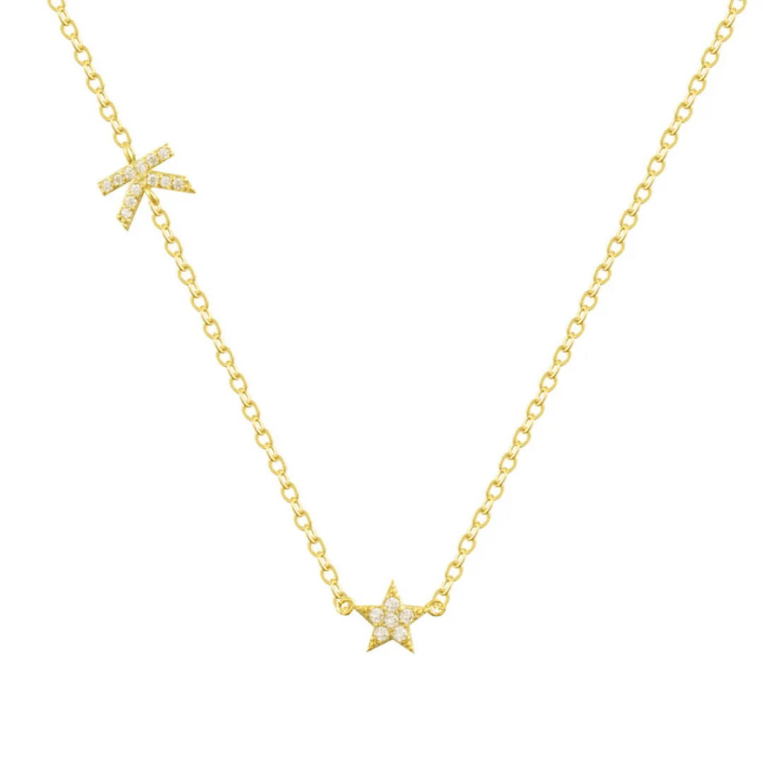 Lucky Star Necklace sold by Evry Jewels product image thumbnail 3