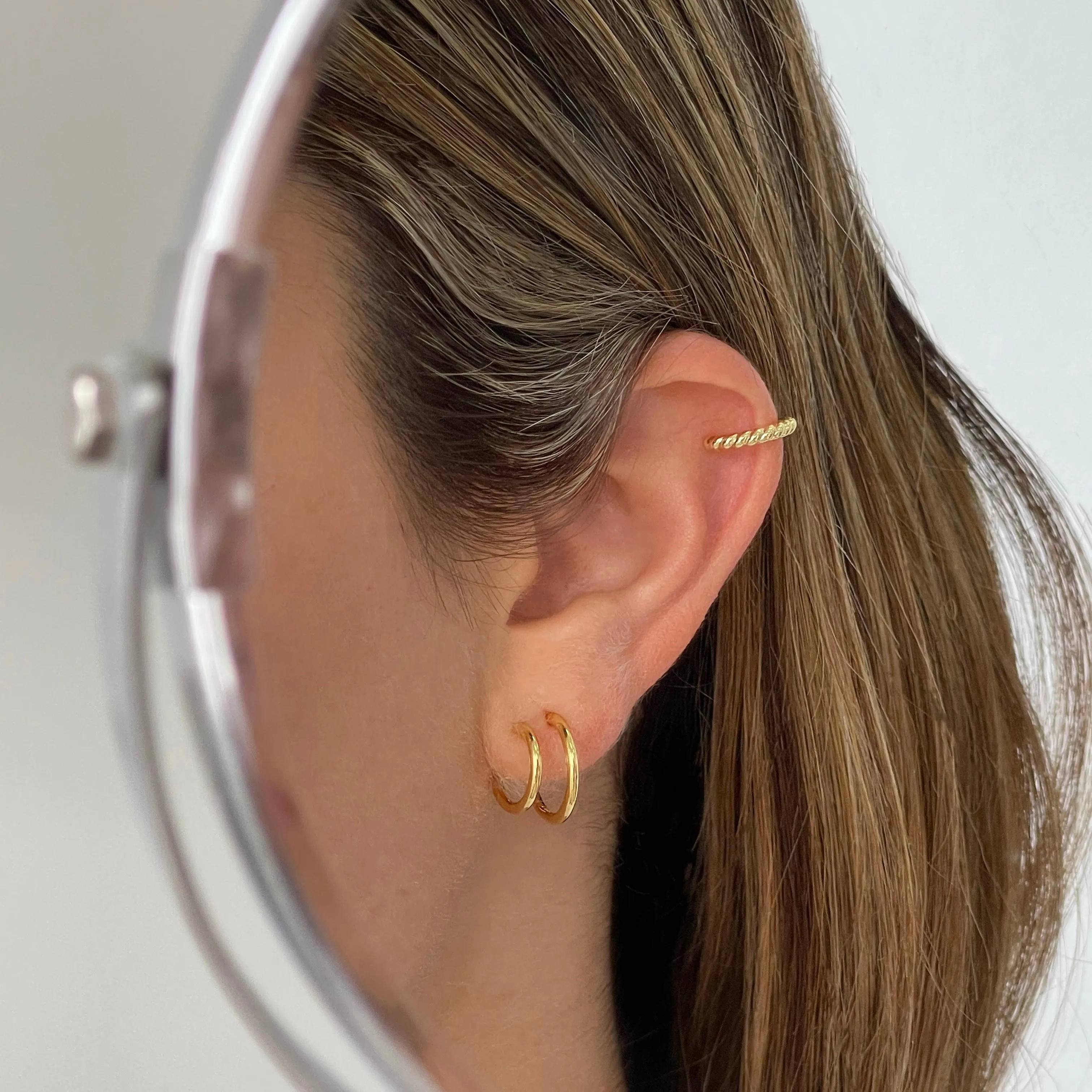 Double Up Earrings sold by Evry Jewels product image thumbnail 4