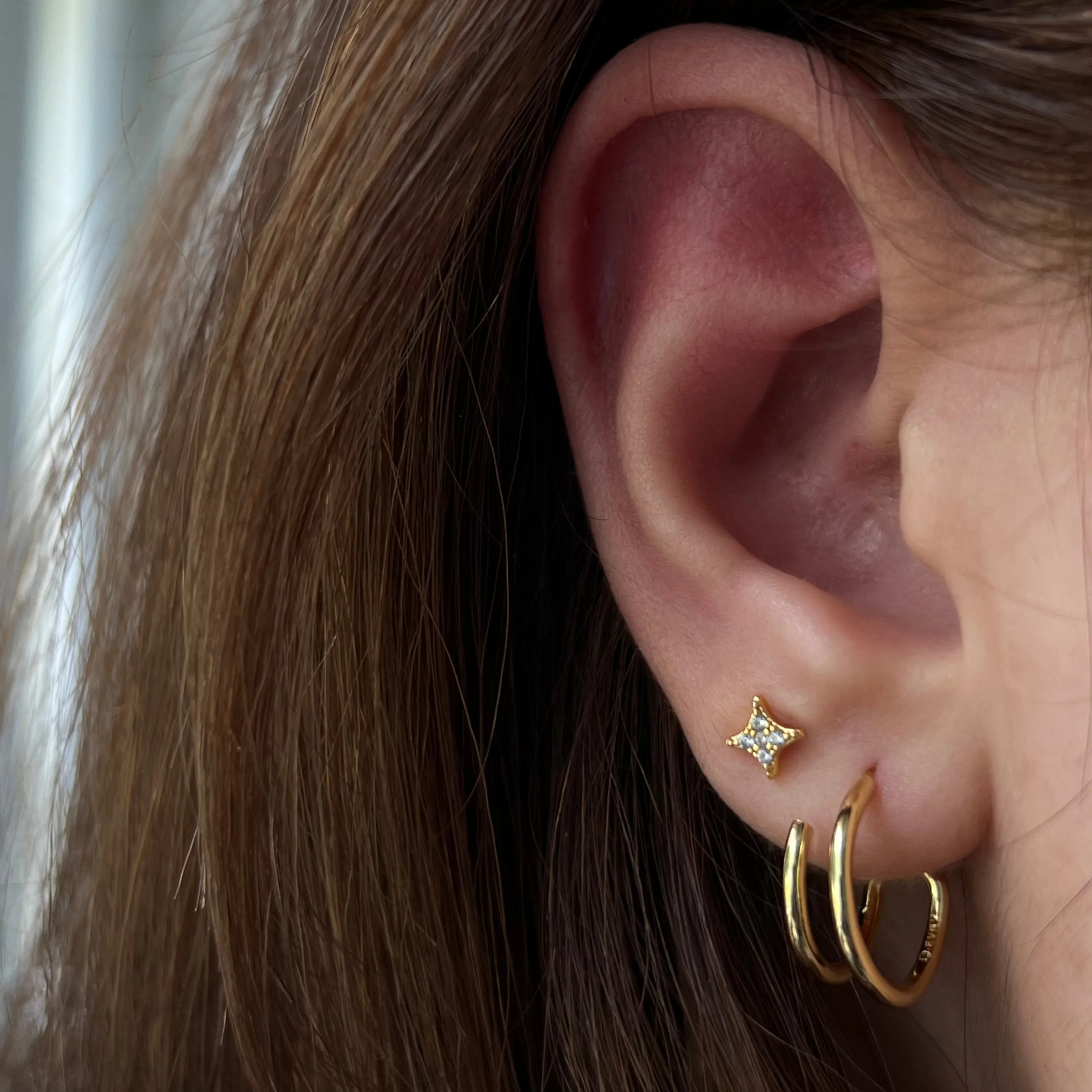 Double Up Earrings sold by Evry Jewels product image thumbnail 2