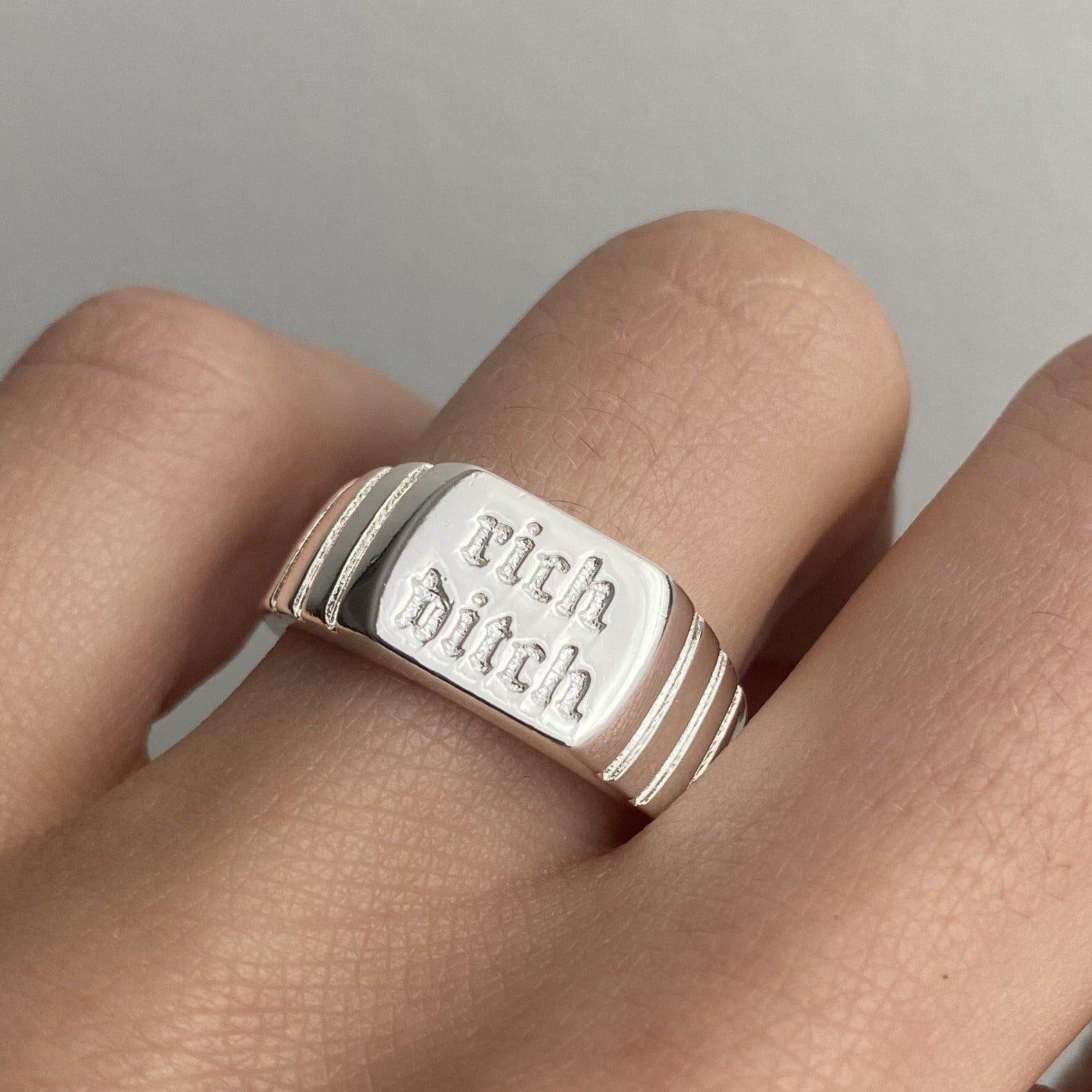 Rich B Ring sold by Evry Jewels product image thumbnail 2