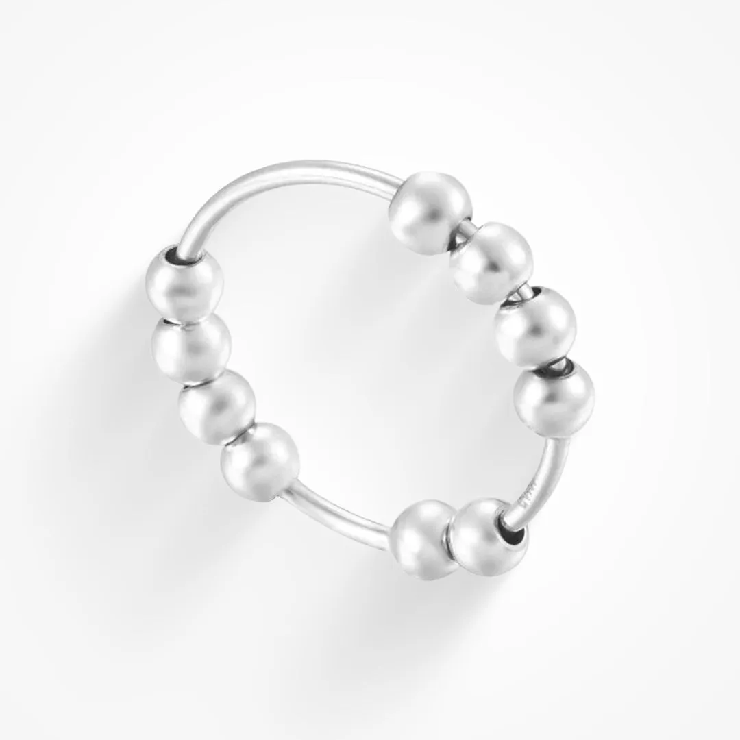 Anxiety Fidget Ring sold by Evry Jewels product image thumbnail 4