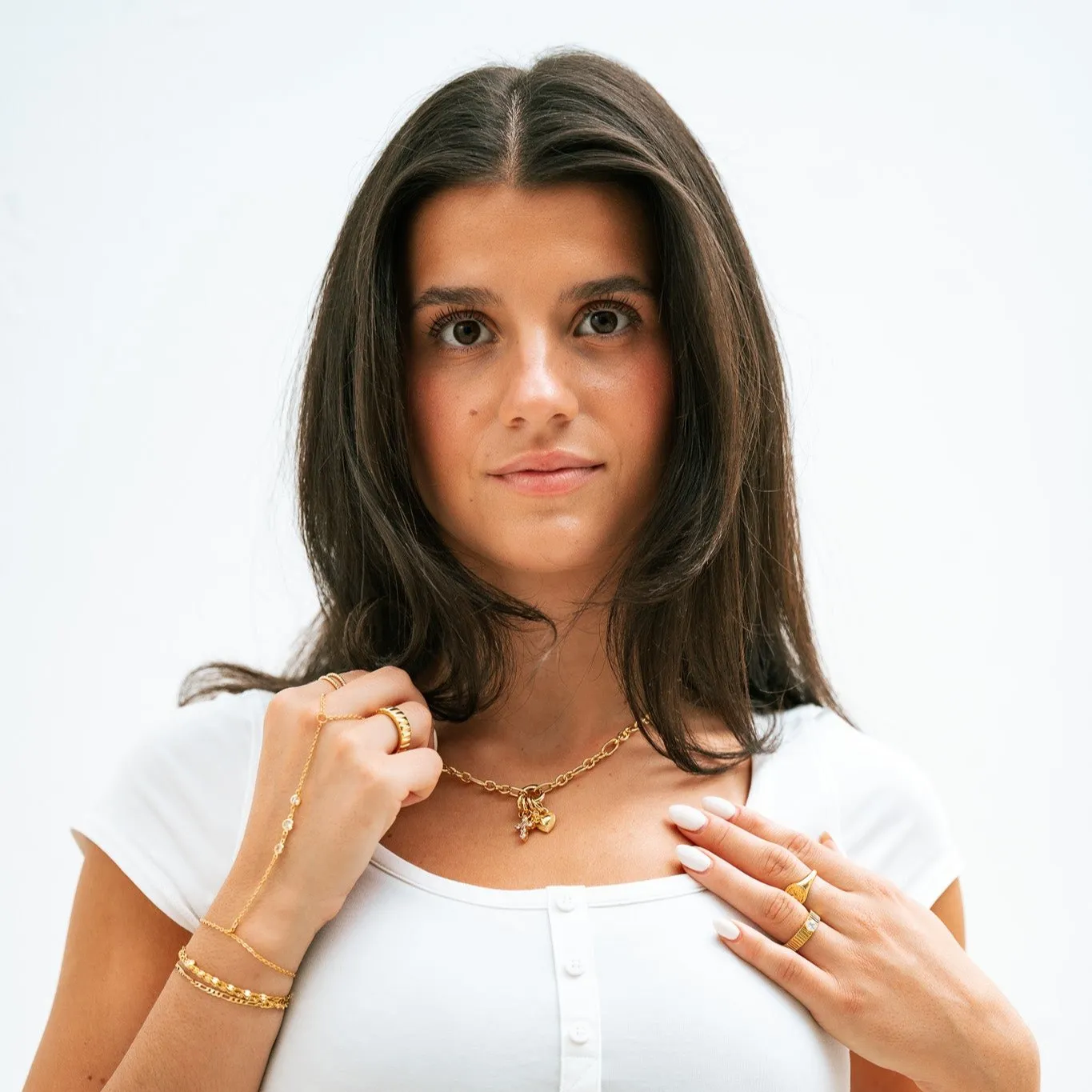 Charmed Life Charm Necklace sold by Evry Jewels product image thumbnail 2