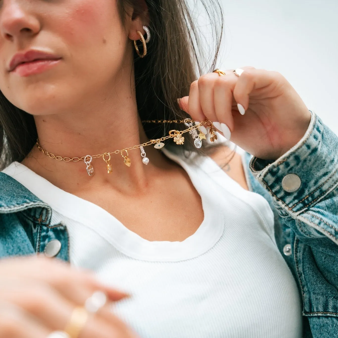 Chained to You Necklace sold by Evry Jewels product image thumbnail 4