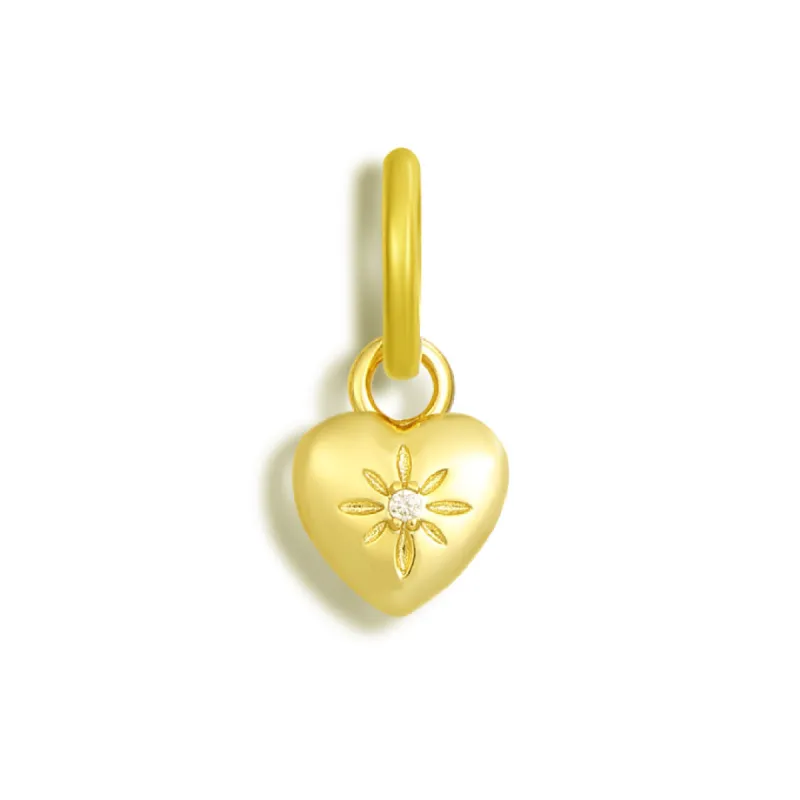 Heart Of Gold Charm sold by Evry Jewels