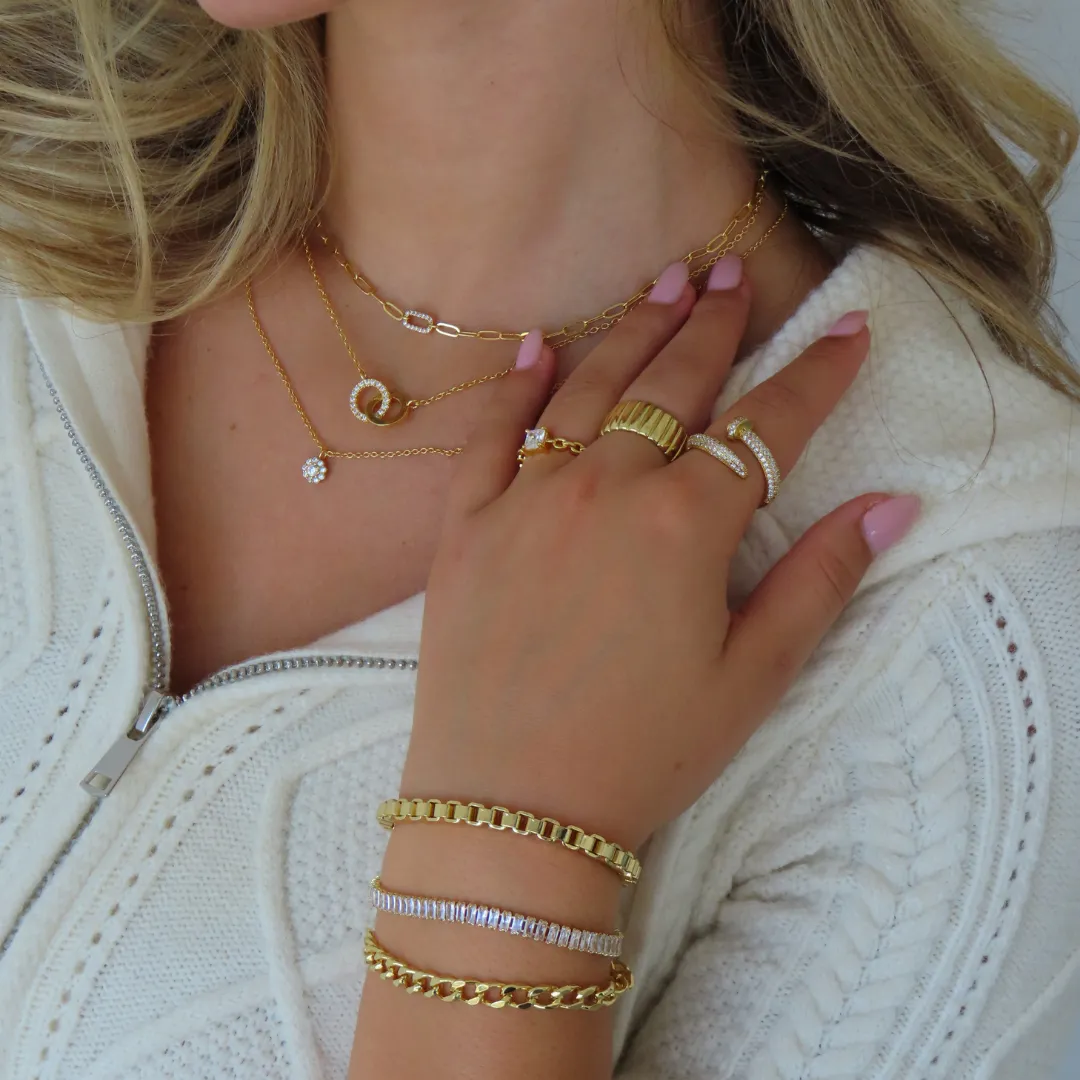 Attached To You Necklace sold by Evry Jewels product image thumbnail 4