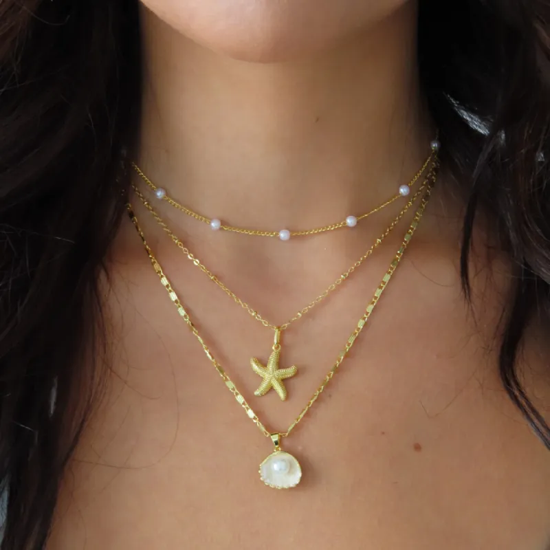 Seaside Bundle : 3 Piece Necklace Set sold by Evry Jewels