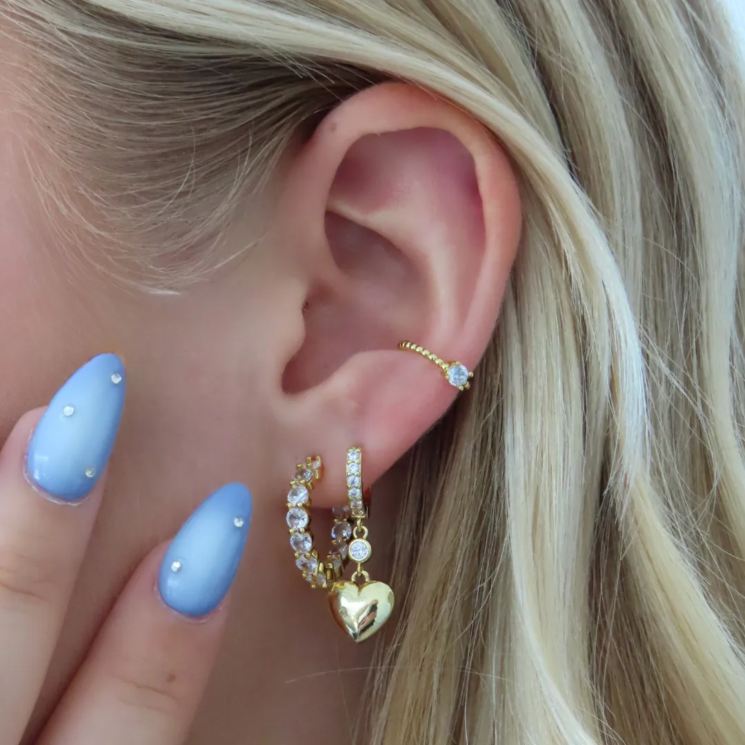 Double Date Earrings sold by Evry Jewels product image thumbnail 3