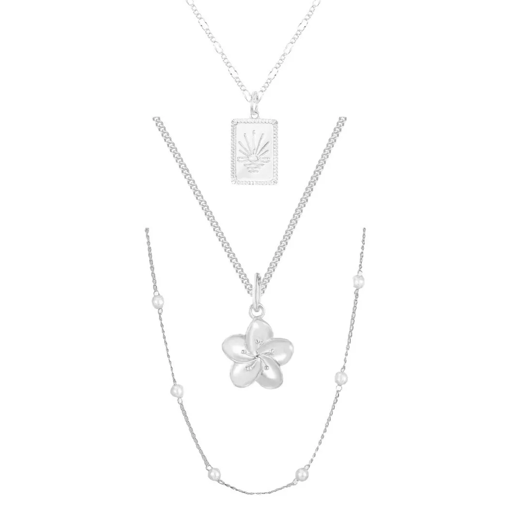 Glow Up Bundle : 3 Piece Necklace Bundle sold by Evry Jewels product image thumbnail 5