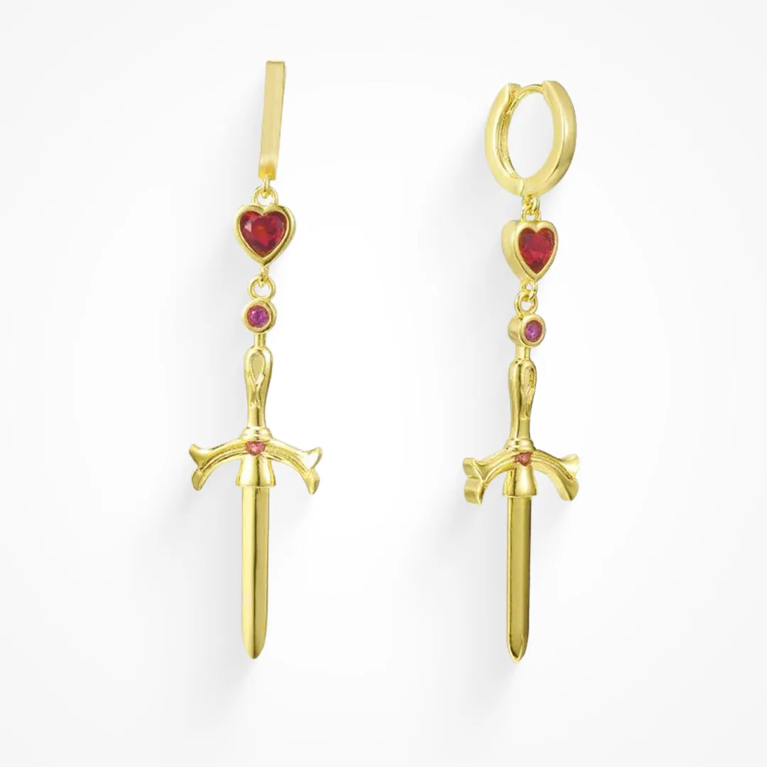 Queen of Hearts Earrings sold by Evry Jewels