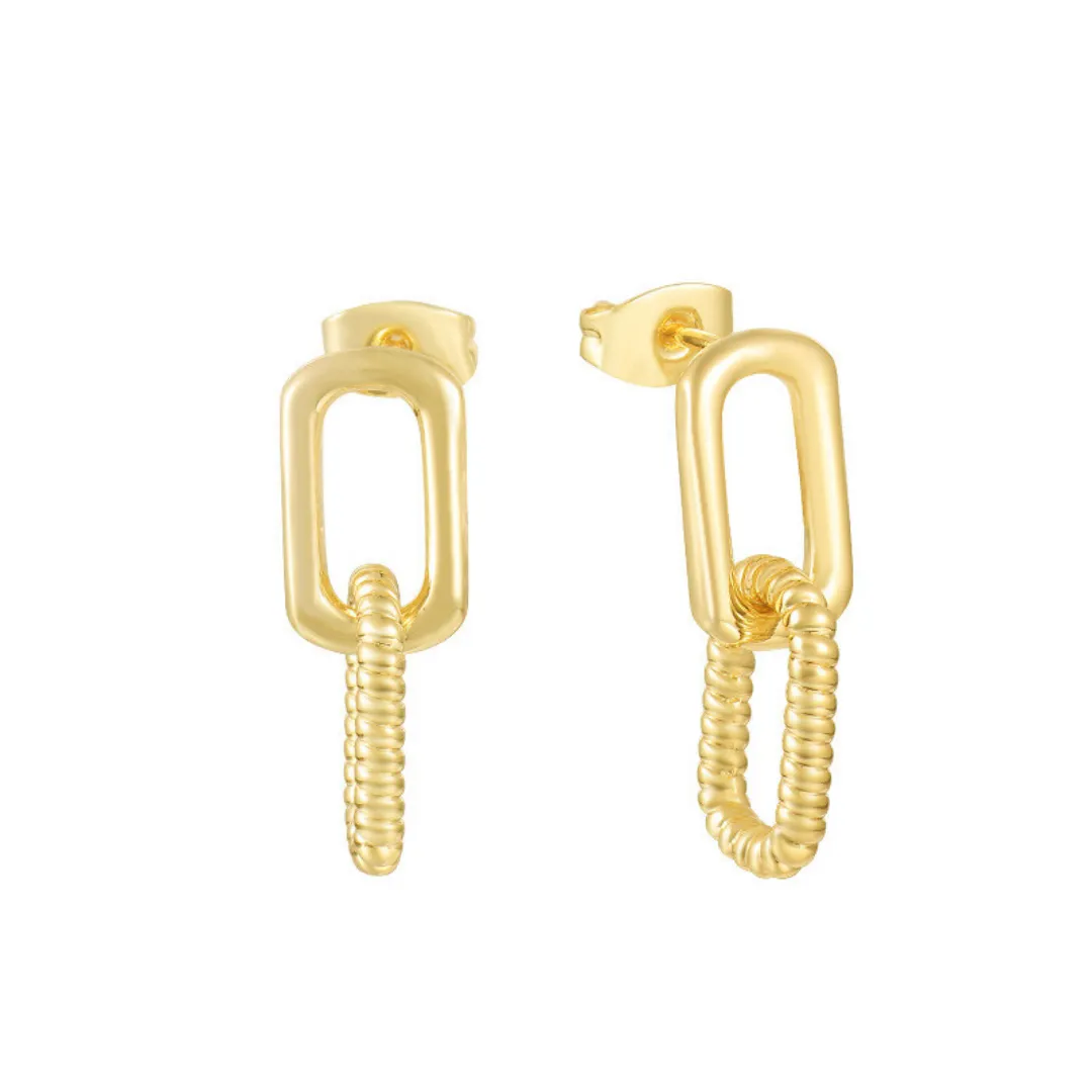 Let's Link Earrings sold by Evry Jewels