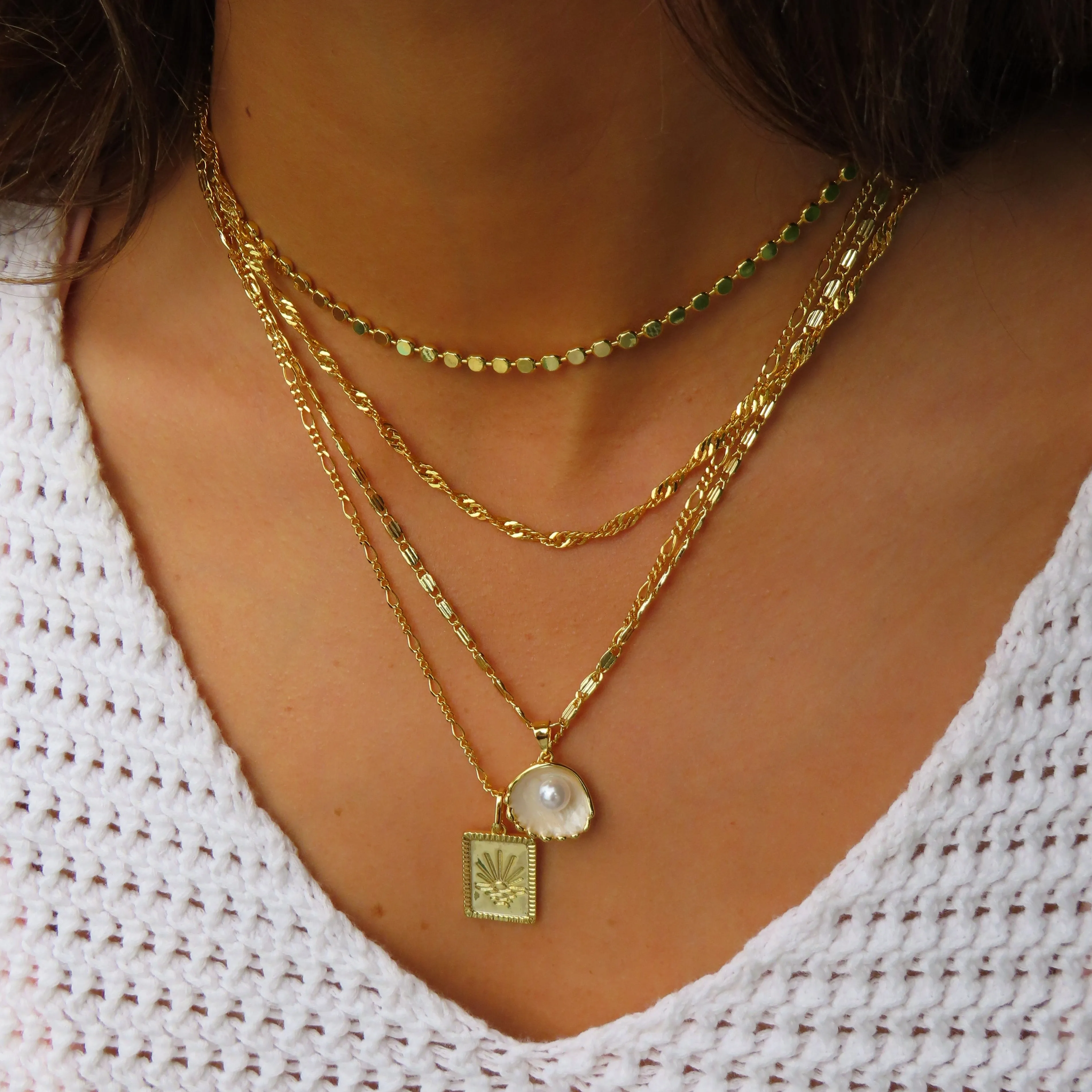 Sunshine Necklace (VIP) sold by Evry Jewels product image thumbnail 2