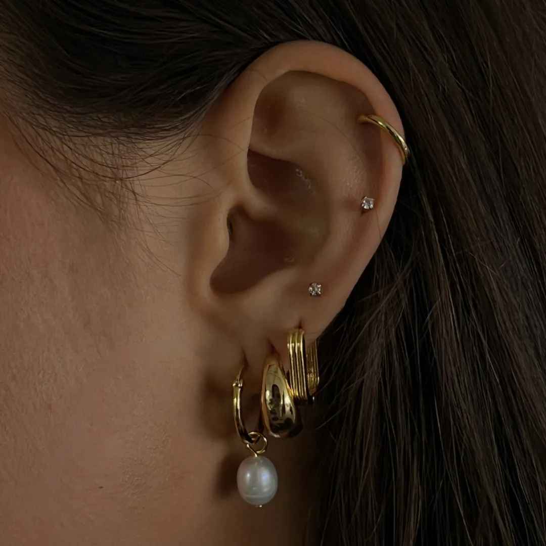 Pure Pearl Earrings (VIP) sold by Evry Jewels product image thumbnail 3