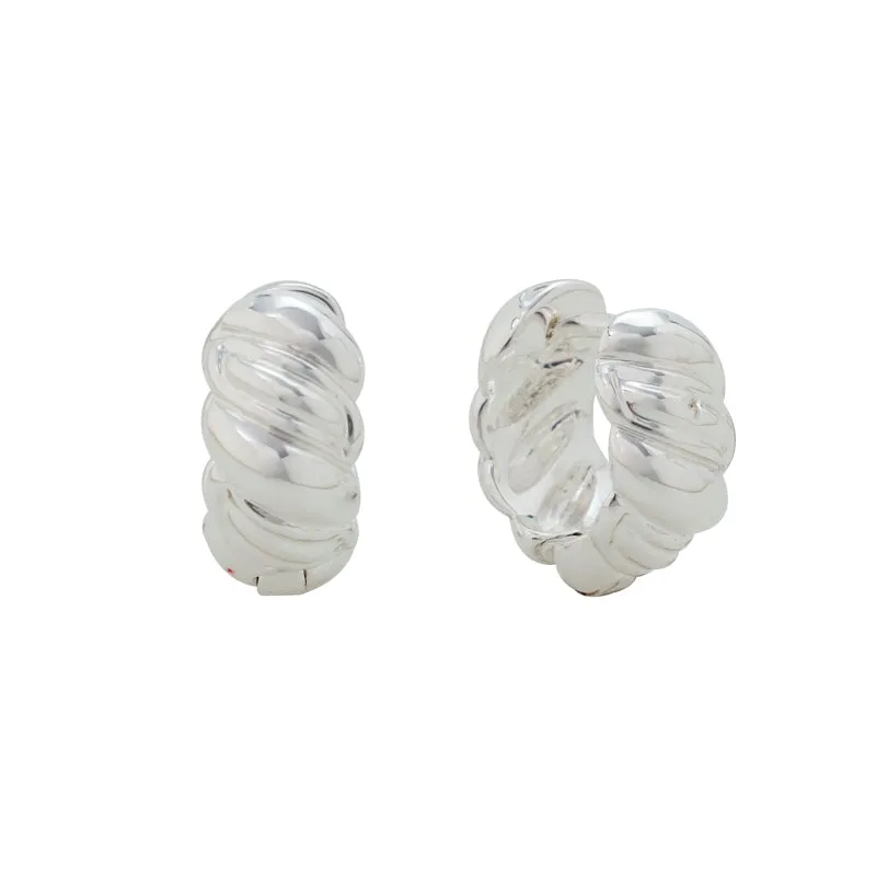 Twist Of Fortune Earrings sold by Evry Jewels product image thumbnail 3