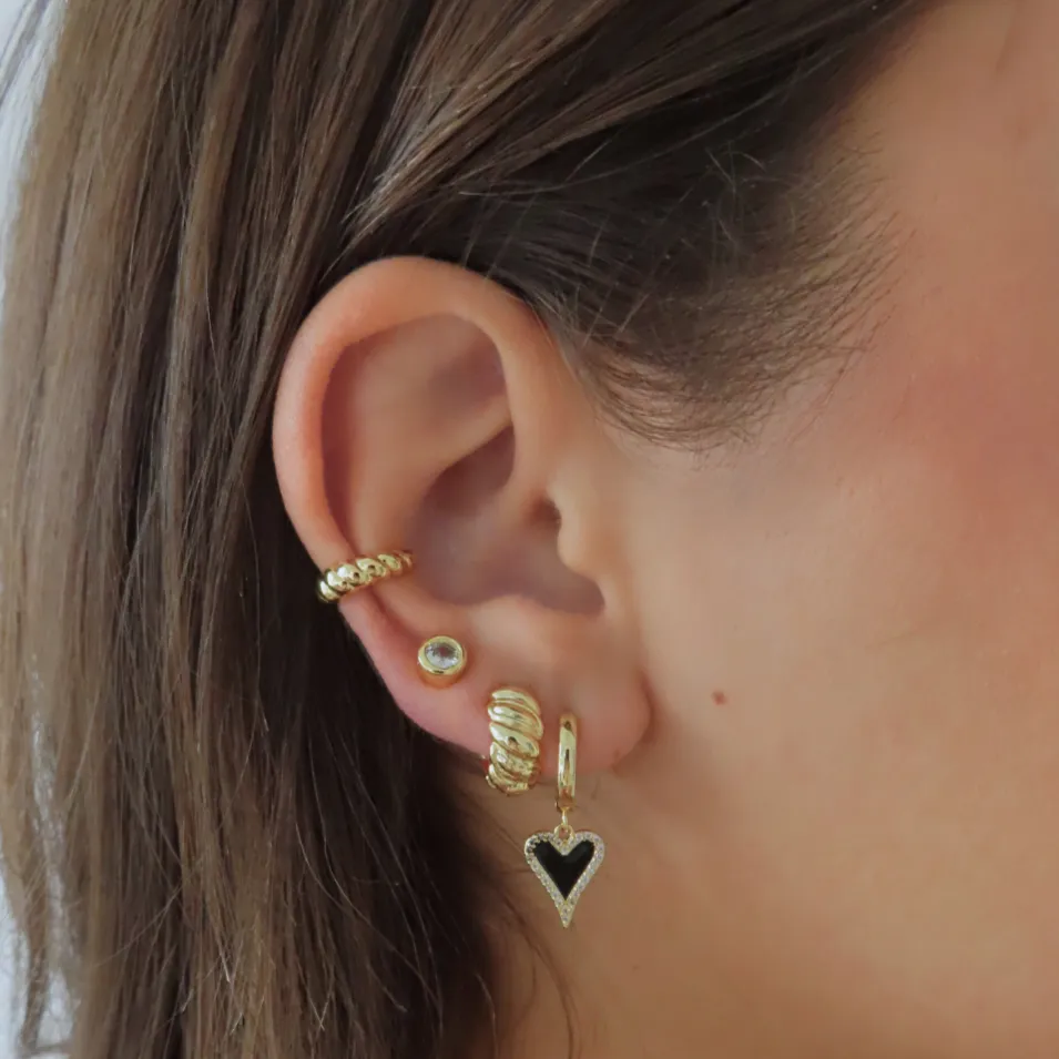 Twist Of Fortune Earrings sold by Evry Jewels product image thumbnail 2