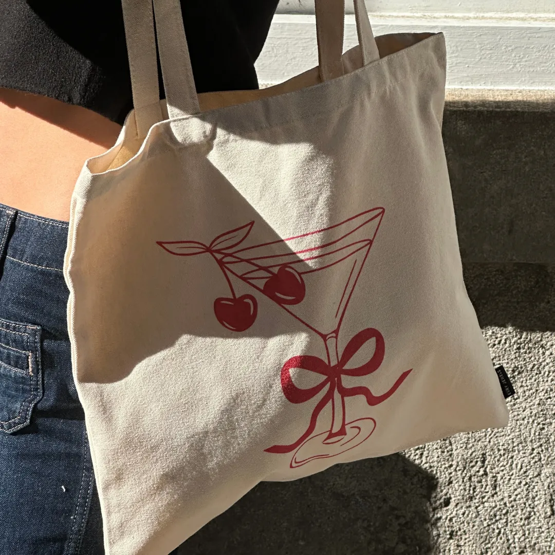 Cherrytini Tote Bag sold by Evry Jewels product image thumbnail 2