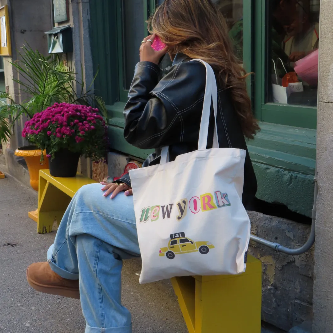 New York Tote Bag sold by Evry Jewels product image thumbnail 2