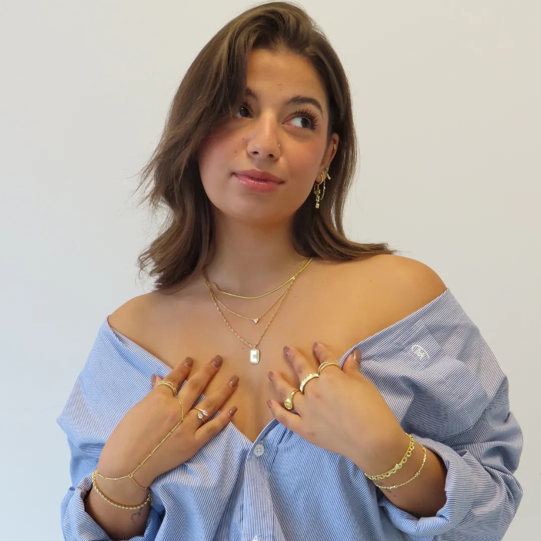 Trio Necklace sold by Evry Jewels product image thumbnail 3