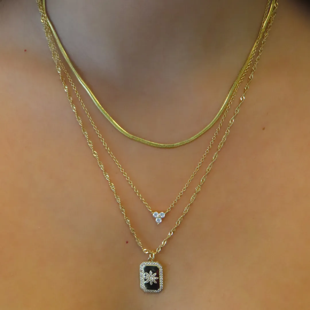 Trio Necklace sold by Evry Jewels product image thumbnail 2