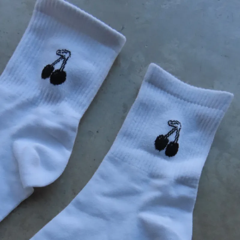 Sweet Cherry Socks sold by Evry Jewels