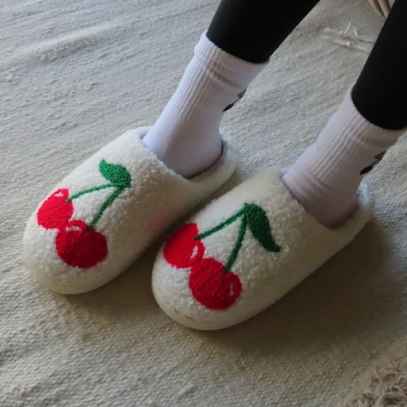 Sweet Cherry Slippers sold by Evry Jewels