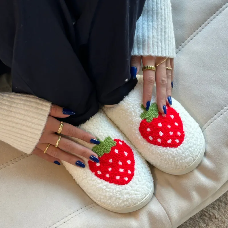 Strawberry Dreams Slippers sold by Evry Jewels