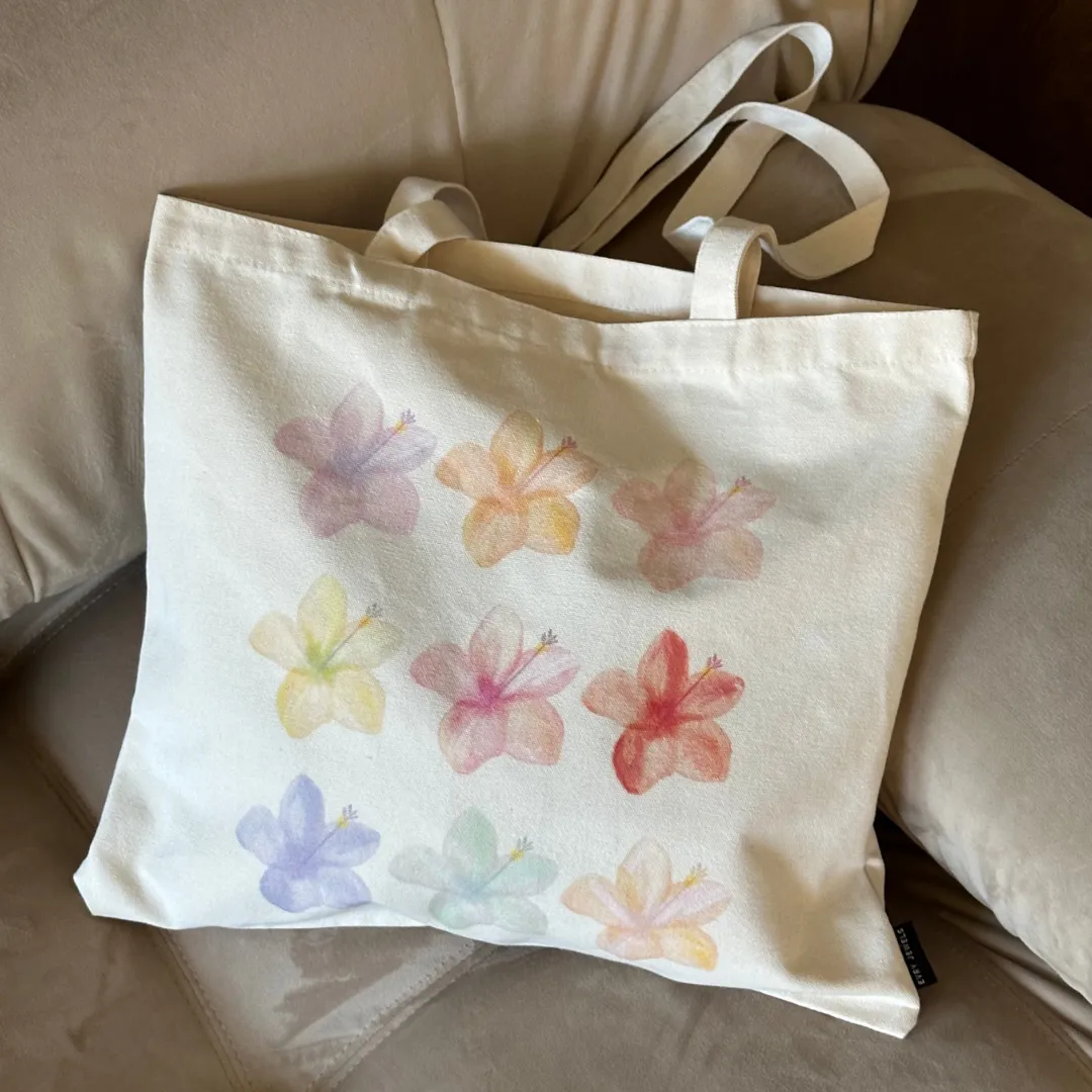 Hibiscus Tote Bag sold by Evry Jewels