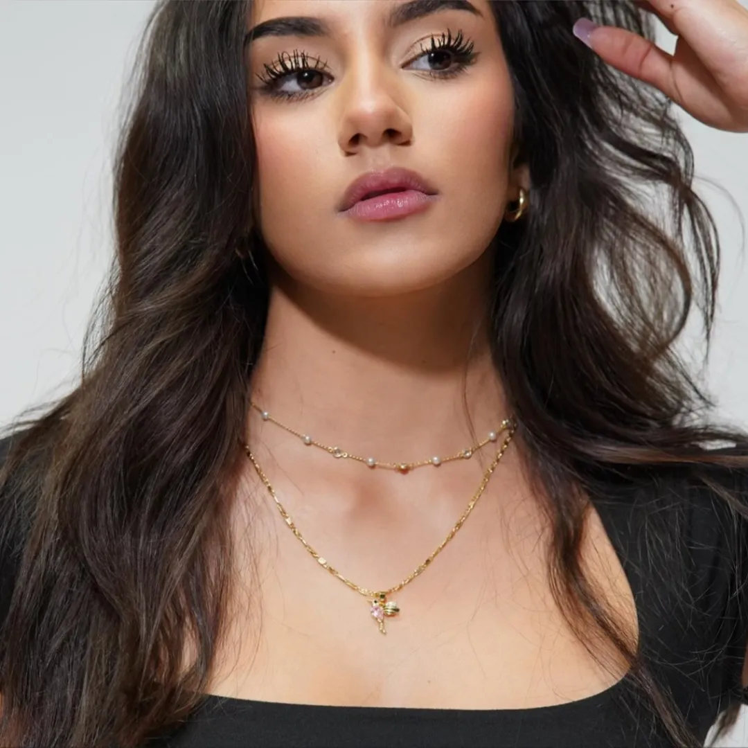 Gem of the Garden Necklace sold by Evry Jewels product image thumbnail 2