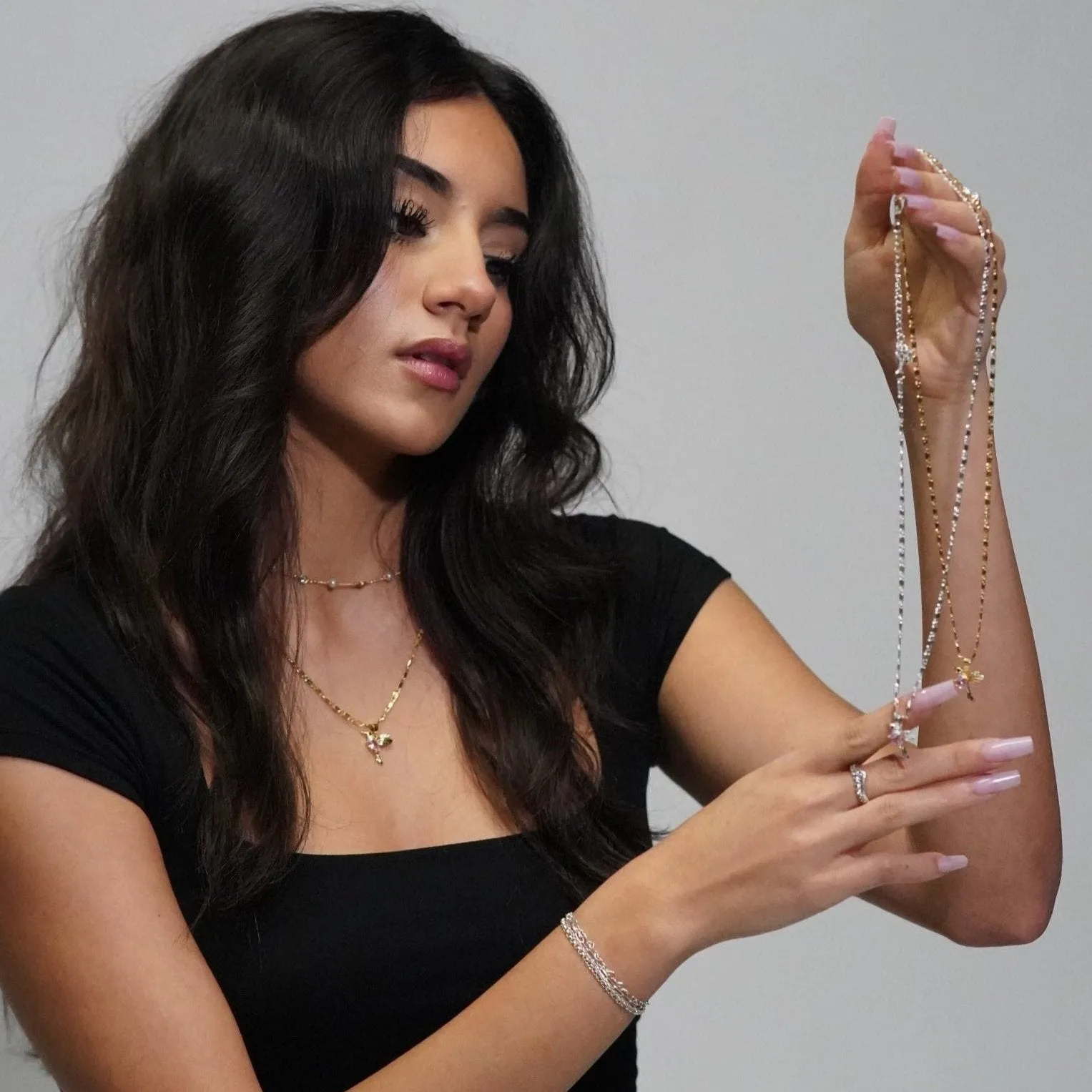 Gem of the Garden Necklace sold by Evry Jewels product image thumbnail 5