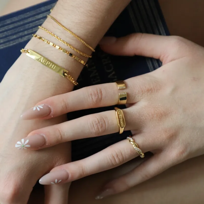 Sorority Custom/Personalized Bracelet sold by Evry Jewels product image thumbnail 2