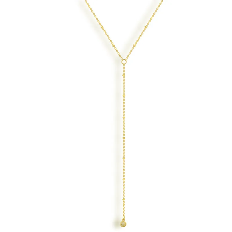 Dazzling Lariat Necklace sold by Evry Jewels