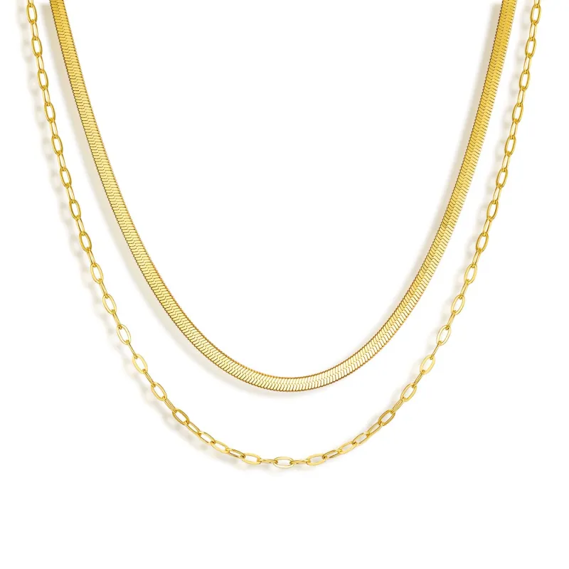 Double Trouble Necklace sold by Evry Jewels