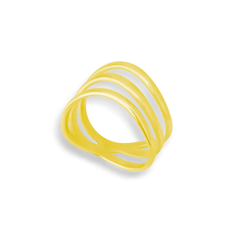 Triple Link Ring sold by Evry Jewels