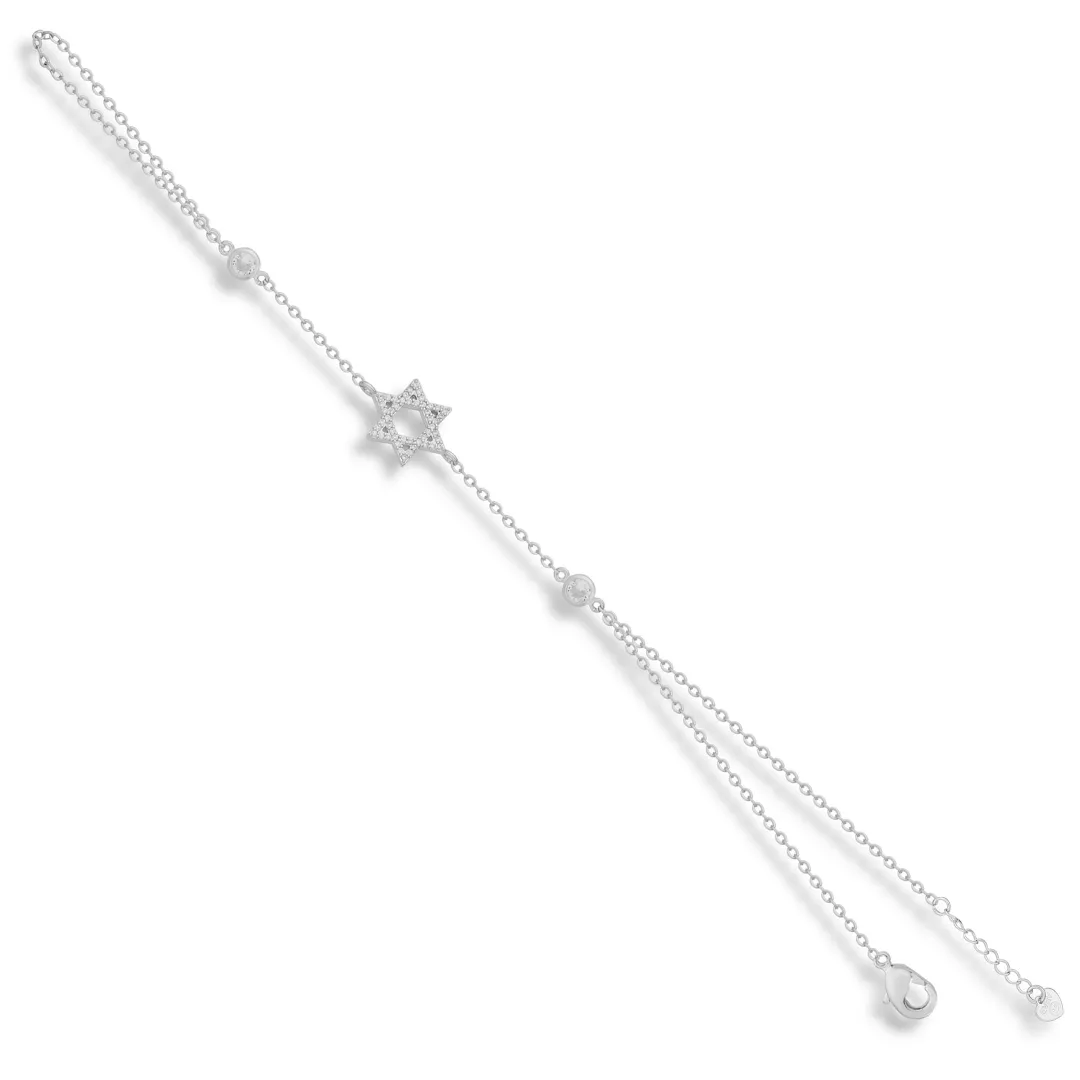 Star of David Hand Chain sold by Evry Jewels product image thumbnail 5