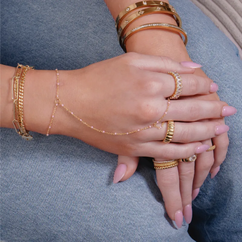 Tulum Hand Chain sold by Evry Jewels