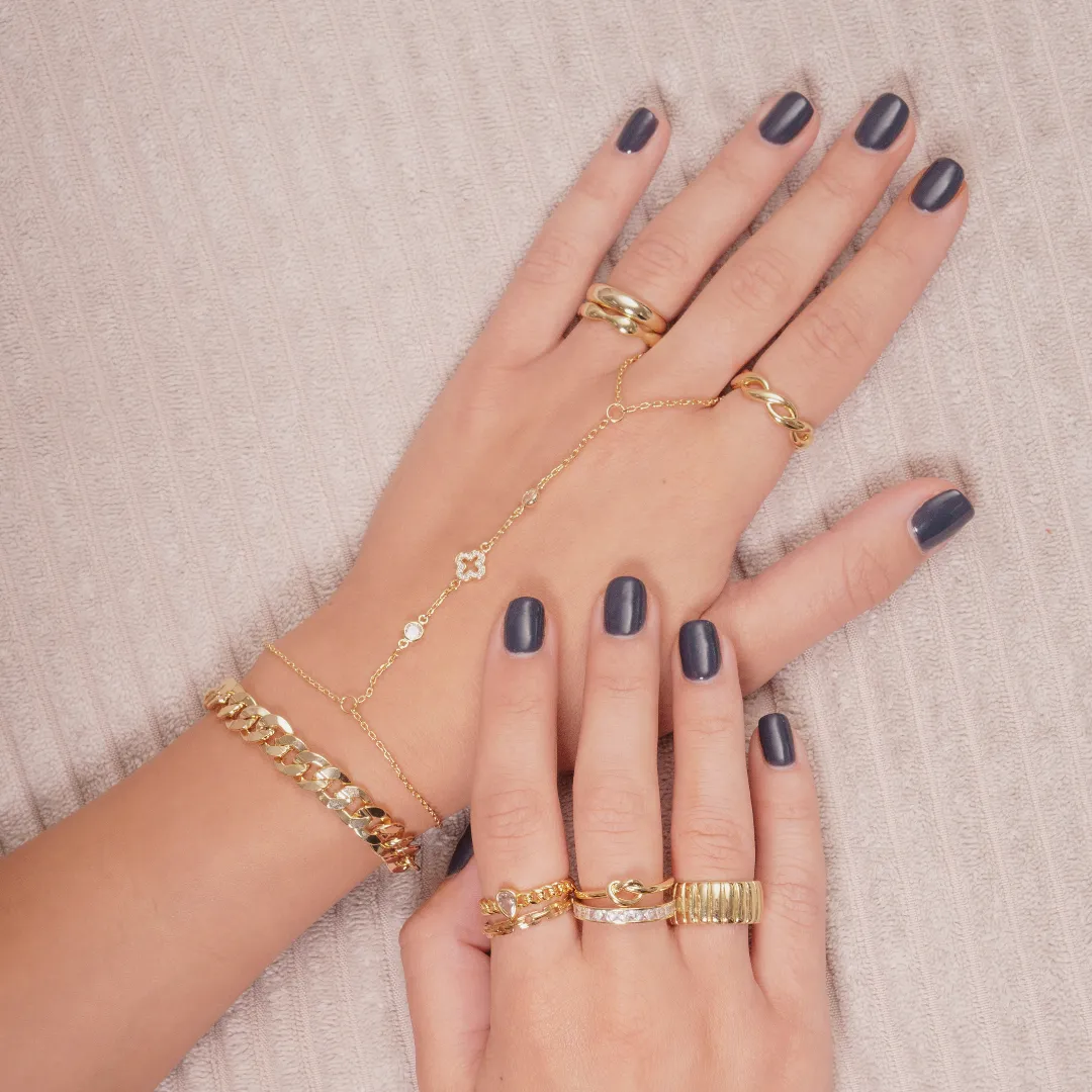 Just My Luck Hand Chain sold by Evry Jewels product image thumbnail 2