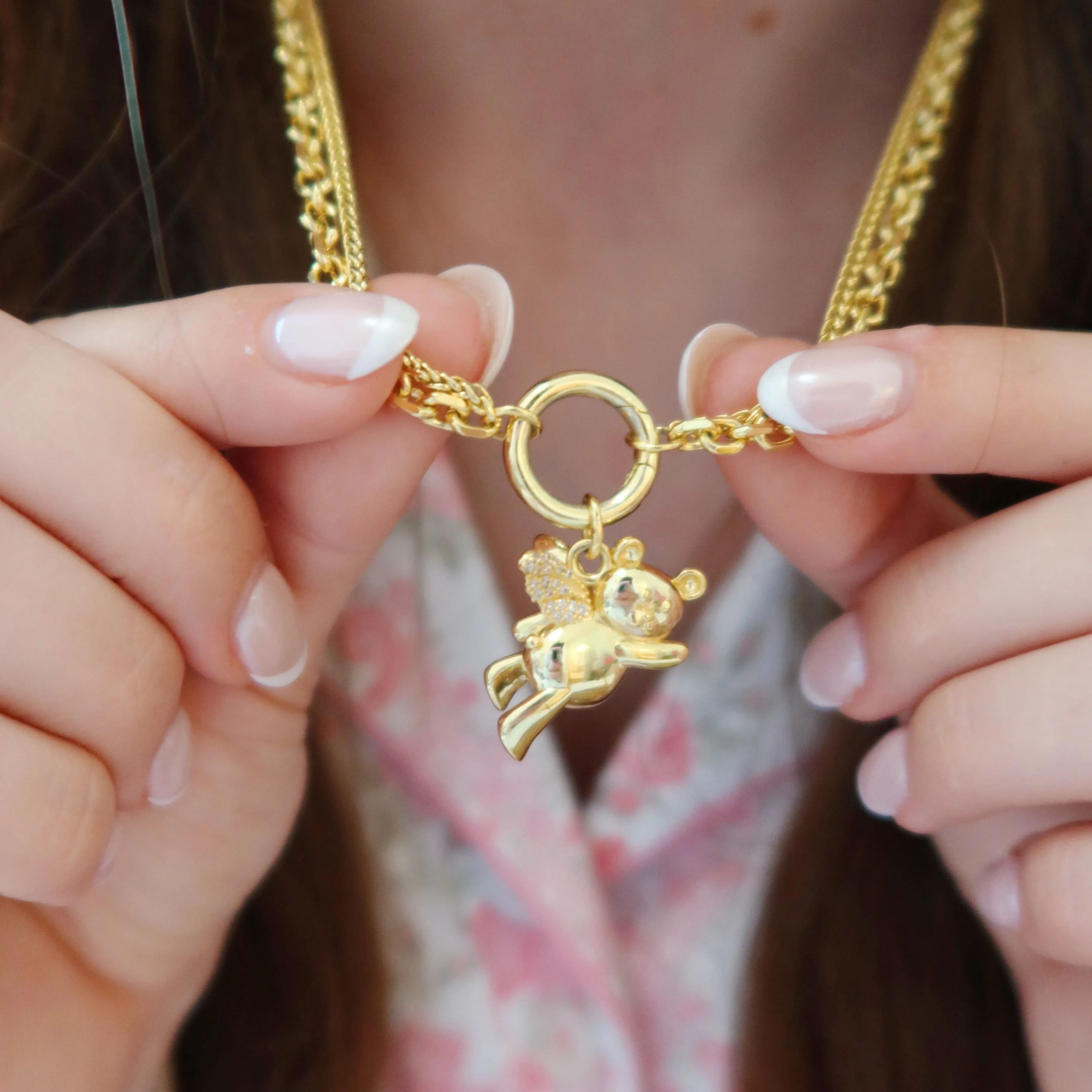 Celestial Cuddle Necklace sold by Evry Jewels product image thumbnail 3